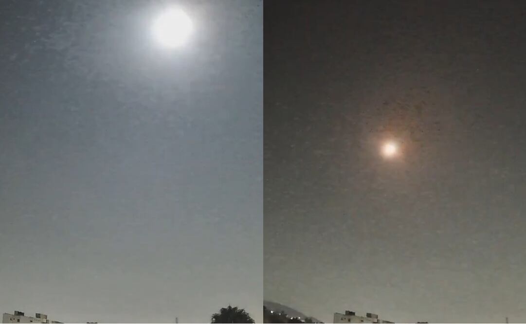 Así se escuchó el bólido que despertó a los chilangos. Foto: Captura de video