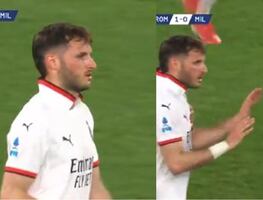 Santiago Giménez "pierde" la cabeza y sale expulsado; se queda sin competencias europeas con el AC Milan