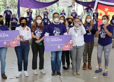 Romo dará "tarjeta violeta" a 170 mil mujeres de Miguel Hidalgo
