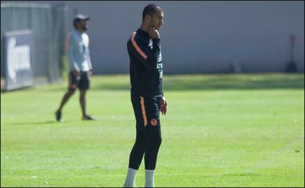 Cecilio Domínguez entrenó con normalidad en América