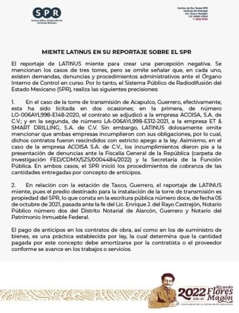 Villamil defiende en 5 puntos compra de “antenas fantasma” y sus vacaciones que reveló Loret 