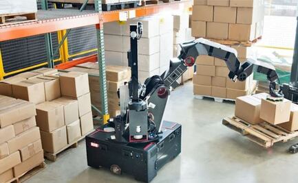 El nuevo robot que mueve cajas
