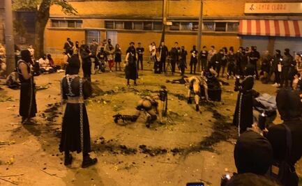 ¿Ritual satánico? Performance es confundido en Medellín con ceremonia