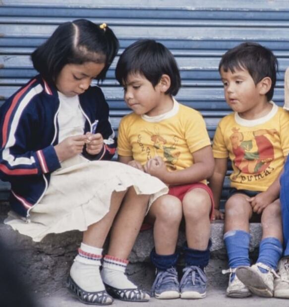 Cuando la ropa se heredaba entre familiares