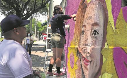 Con mural, exigen justicia por Fer Sabalza