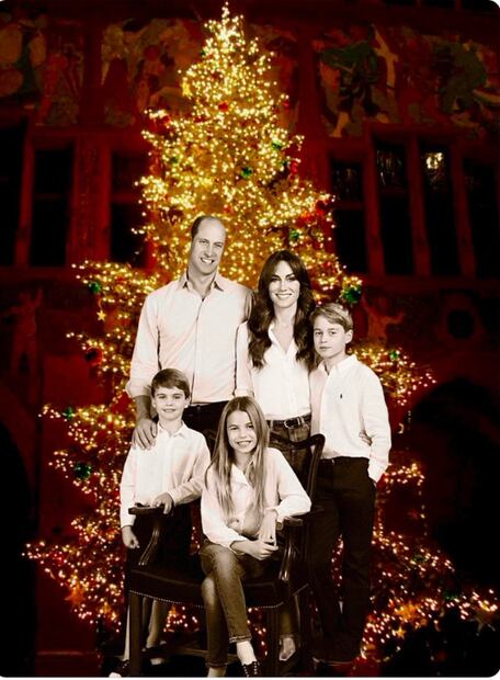 Familia Real. Foto: Captura de pantalla