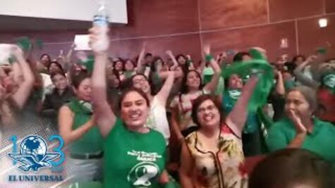 Así festejaron la despenalización del aborto en Oaxaca