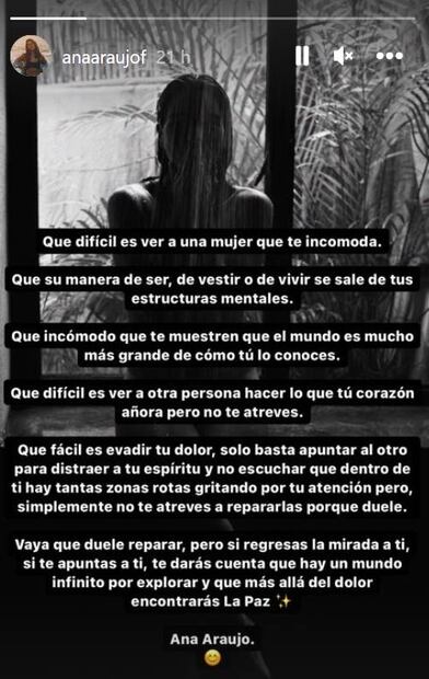 La respuesta de Ana Araujo ante las críticas por aparecer con un hombre que no es su esposo Pablo Lyle.