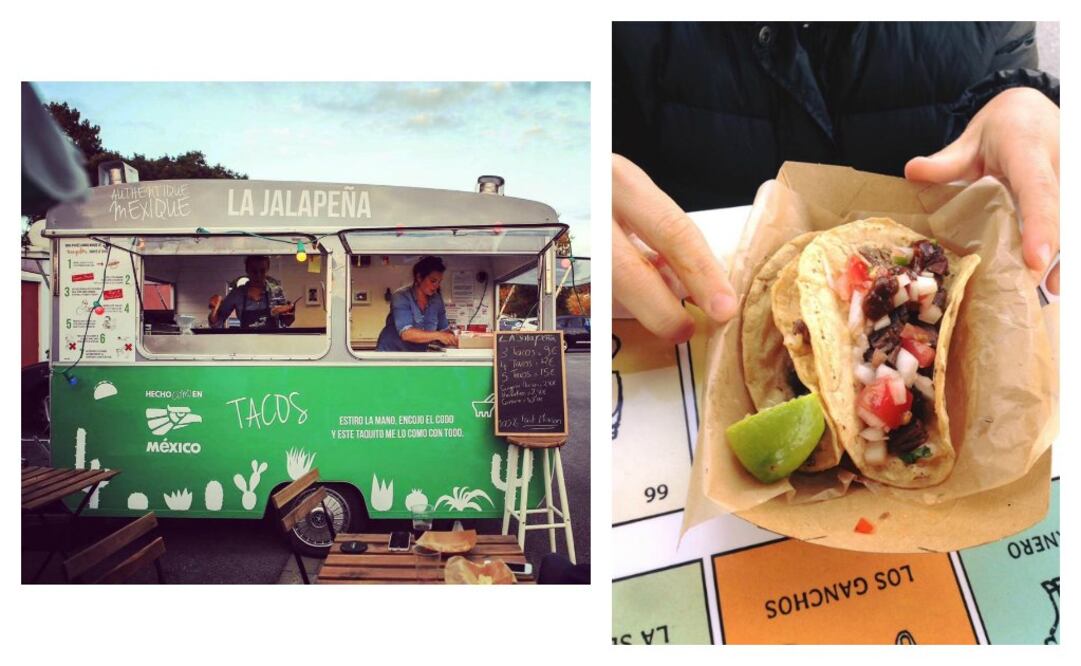Dos mujeres apasionadas por la gastronomía mexicana, recorren el suroeste de Francia ofreciendo ricos tacos a bordo de su "food truck" La Jalapeña (foto: tomada de FB La Jalapeña- Tacos & Food Truck)