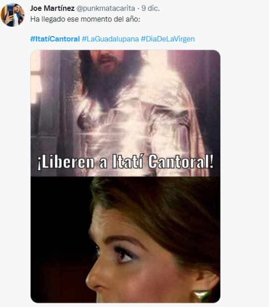Usuarios en redes recuerdan las icónicas "Mañanitas a la Virgen" de Itatí Cantoral