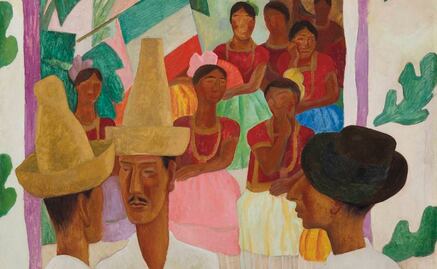 Diego Rivera, récord en subasta para un artista latino