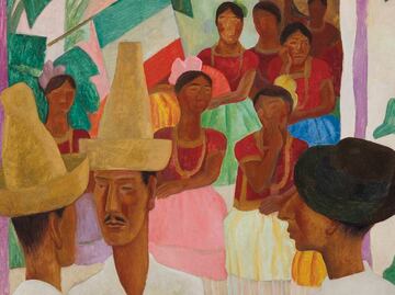 Diego Rivera, récord en subasta para un artista latino