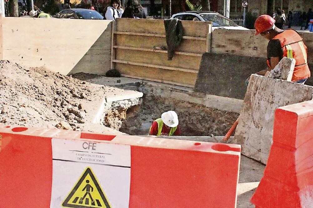 Con compañías de gas, drenaje, agua y luz se establecerán plazos para la conclusión de las obras (ARCHIVO EL UNIVERSAL)