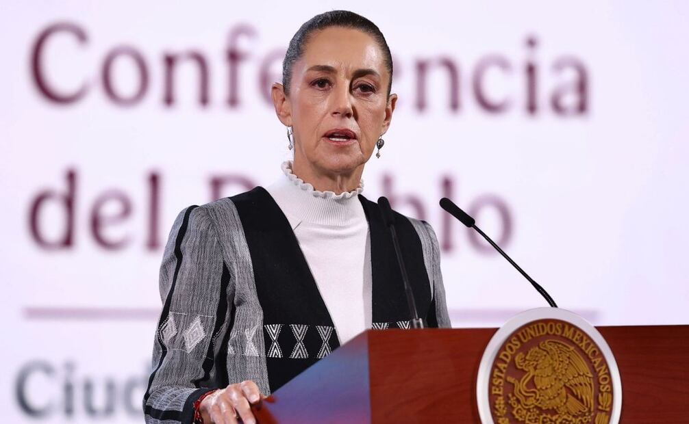 Luego que el presidente de Estados Unidos, Donal Trump, dijo que sigue en "acuerdo" los aranceles a México y Canadá, la presidenta Claudia Sheinbaum Pardo dijo que no hay que tomarse las frases aisladas, pero que espera llegar a un acuerdo y será hasta el 4 marzo cuando se termine la suspensión de las tarifas. Foto: Berenice Fregoso / EL UNIVERSAL