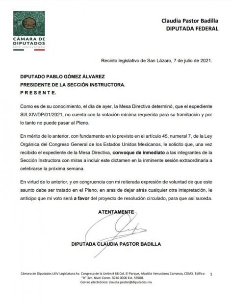 Diputada del PRI anuncia que cambiará su voto y apoyará desafuero de Mauricio Toledo