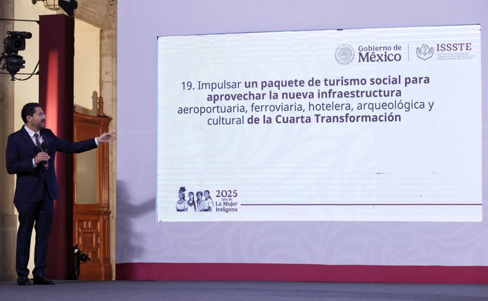 Martí Batres presentó el proyecto en la mañanera de Claudia Sheinbaum, que pretende utilizar la infraestructura hecha en el sexenio de López Obrador