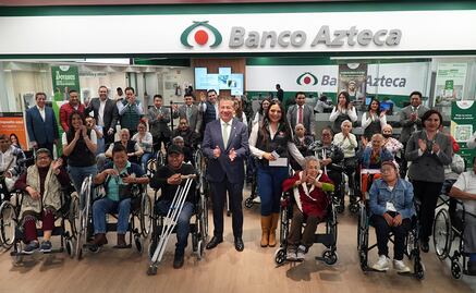 Banco Azteca entrega 50 sillas de ruedas como parte de su iniciativa “Apoyar Nos Toca” en conjunto con el programa “A Quien Corresponda”