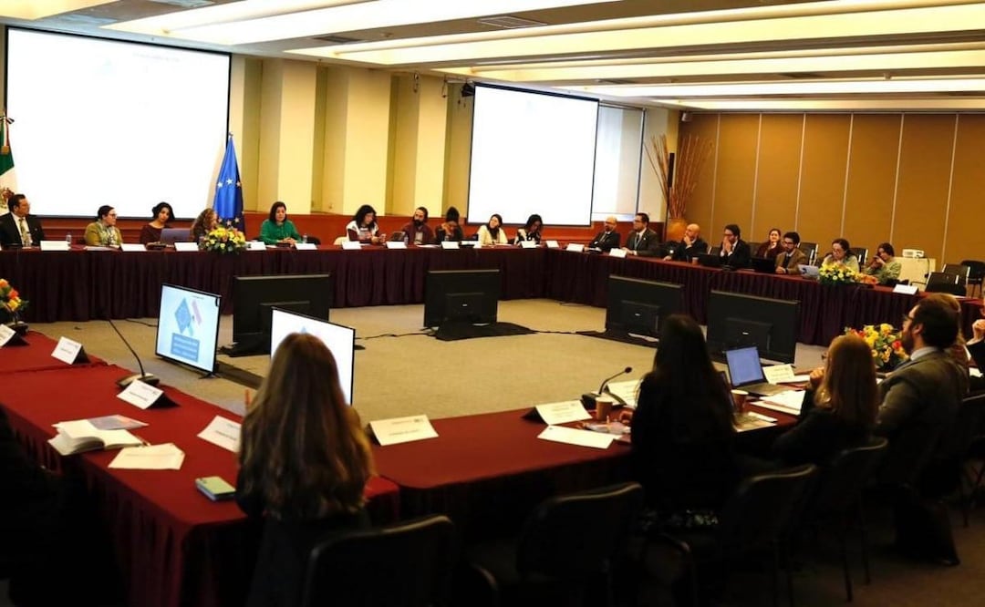 México y la Unión Europea abordan tráfico de armas, desapariciones y tortura en diálogo de alto nivel (18/12/2025). Foto: Especial