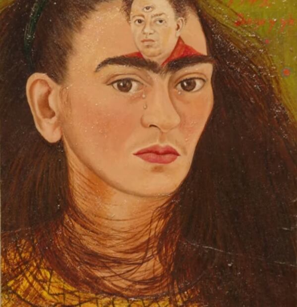 Un posible romance entre María Félix y Diego Rivera, la historia detrás del desgarrador cuadro “Diego y yo” de Frida Kahlo