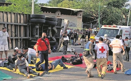 Extorsionan a familiares de migrantes accidentados