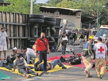 Extorsionan a familiares de migrantes accidentados