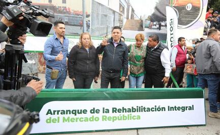 Inicia rehabilitación del legendario Mercado República en la capital de San Luis Potosí