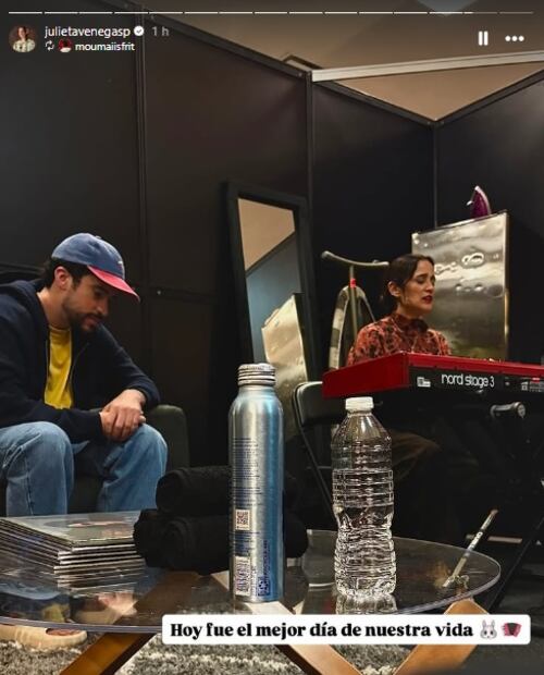 Julieta Venegas califica como el mejor día de su vida cantar con Bad Bunny.