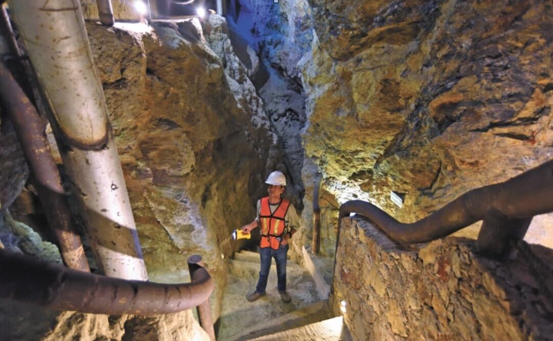 It the only mine open to the public in Mexico – Photo: Salvador Cisneros/EL UNIVERSAL