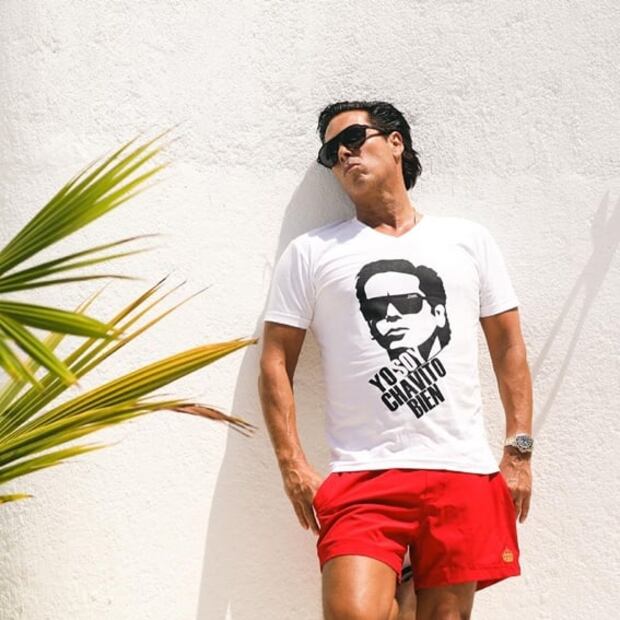 "Quiérete, rey", y conoce la nueva línea de ropa de Roberto Palazuelos