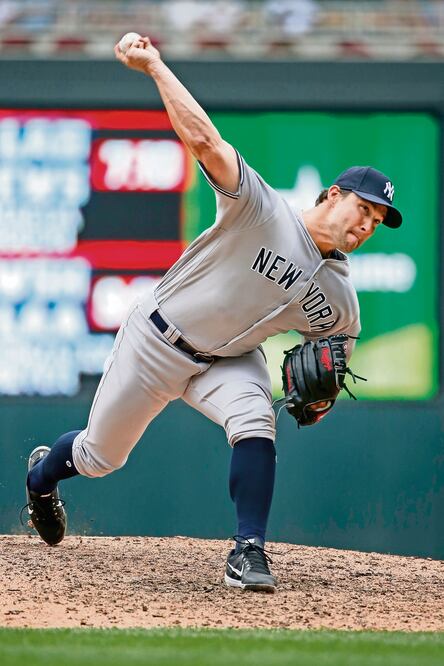 Tommy Kahnle, uno de los nuevos relevistas de los neoyorquinos (BRUCE KLUCKHOHN. AP)