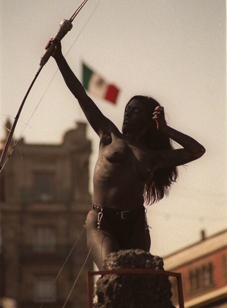 La mujer más famosa de Reforma