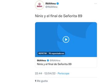 Utilizan cuenta de Twitter del INAH para difundir columna periodística