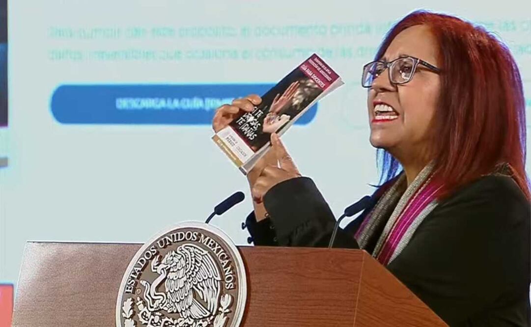 La secretaria de Educación explicó que el fentanilo es la droga en la que hay un mayor enfoque para evitar que los jóvenes la consuman. Foto: captura de video