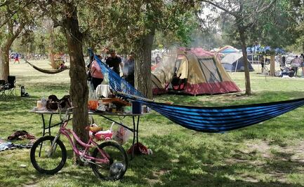 Con carnita asada y discada, miles de juarenses disfrutan el domingo de Pascua en El Chamizal