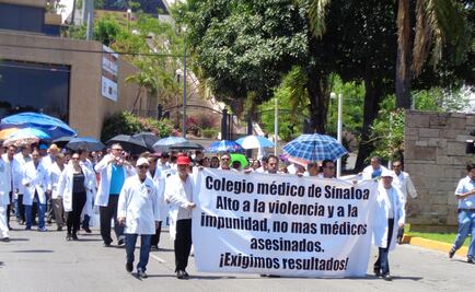 Se suman médicos de Sinaloa a protesta nacional