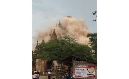 Sismo de 6.8 grados sacude el centro de Birmania