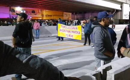 Vecinos de Ixtapaluca y Valle de Chalco bloquean autopista México-Puebla; exigen construcción de una estación de trolebús