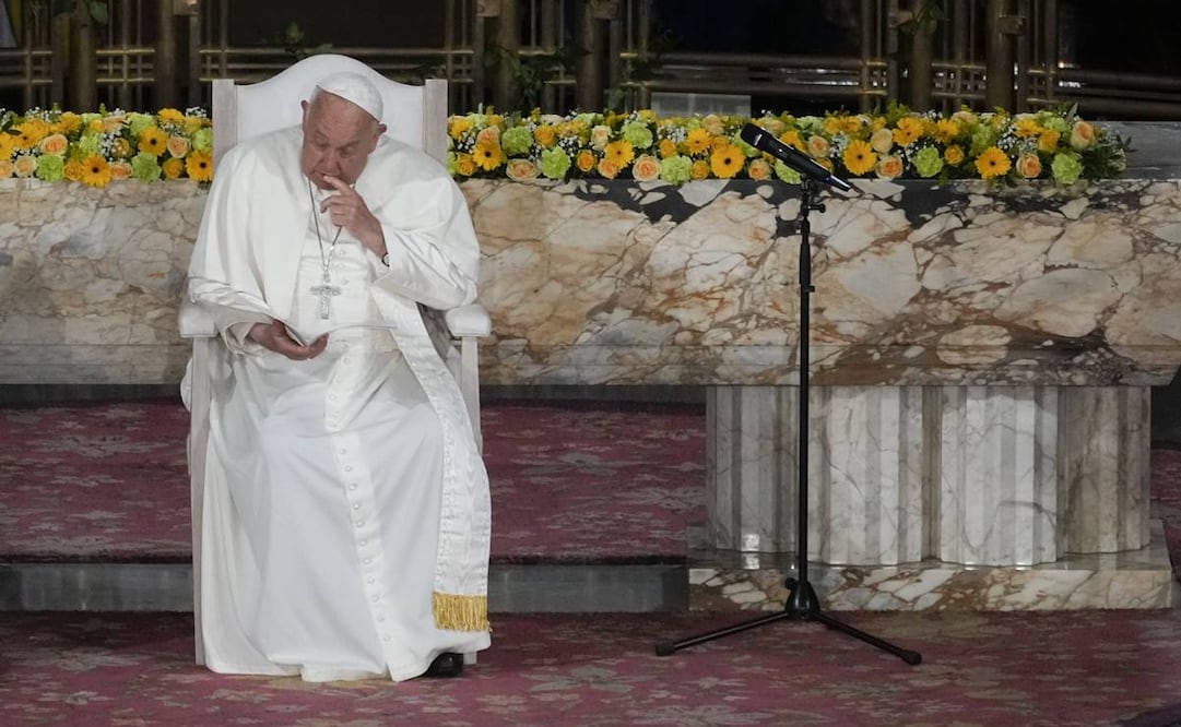 El papa Franciscoen Koekelberg, Bélgica, el 28 de septiembre de 2024. Foto: AP