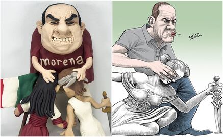 7 cartones que describen la evasión de Cuauhtémoc Blanco contra el desafuero; diputado dobla a la justicia