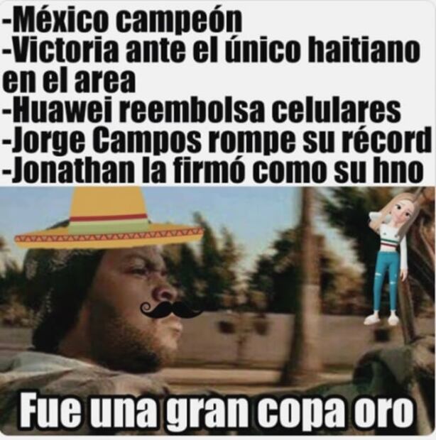 Los memes de la promoción de Huawei y la victoria de México