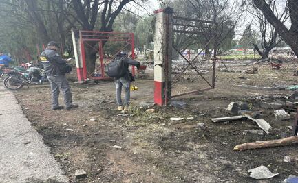 Tultepec: Inician peritajes en La Saucera tras explosión de polvorín que cobró dos vidas