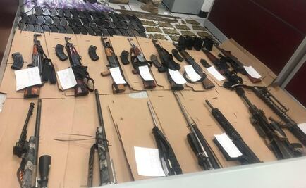 Detienen a 7 personas con armamento de grueso calibre en Sonora