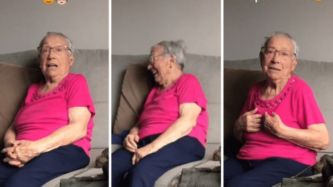 Abuelita viral | Fuente: X @showmundialshow