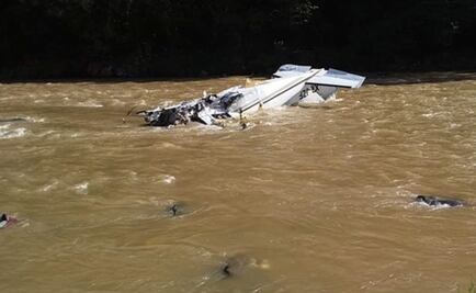 Encuentran cuerpo del piloto de avioneta que cayó en Michoacán