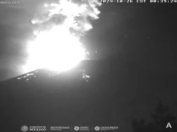 Volcán Popocatépetl: prevén caída ligera de ceniza y vuelven a suspender actividades en Aeropuerto de Puebla