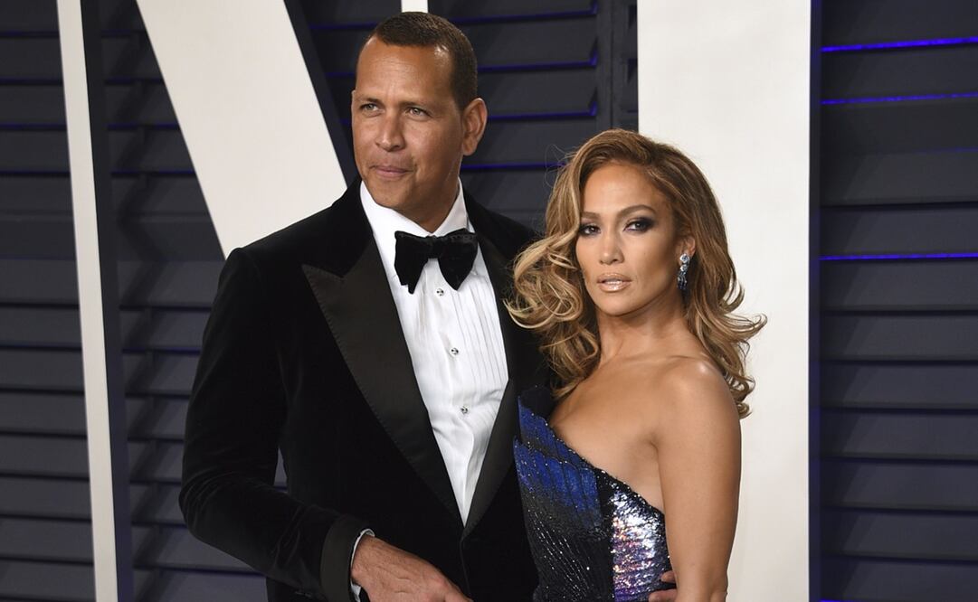 Jennifer Lopez y Alex Rodríguez. Foto: Archivo AP  