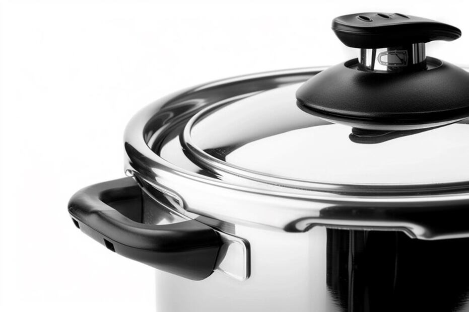 Al fondo de la olla-express se pueden acumular alimentos quemados. Foto: Freepik