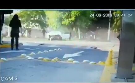 Otro impactante video del accidente del futbolista Joao Maleck