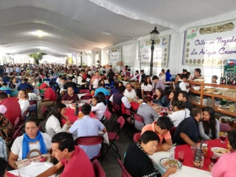 Llega a Puebla la Feria de Chiles en Nogada en San Andrés Calpan 2019