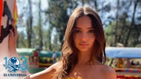 Emily Ratajkowski baila al ritmo de marichi en Xochimilco
